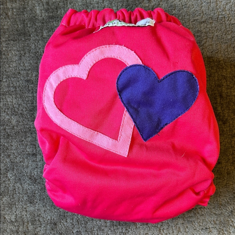 Moraki Bright Pink Cloth Diaper ⭐️